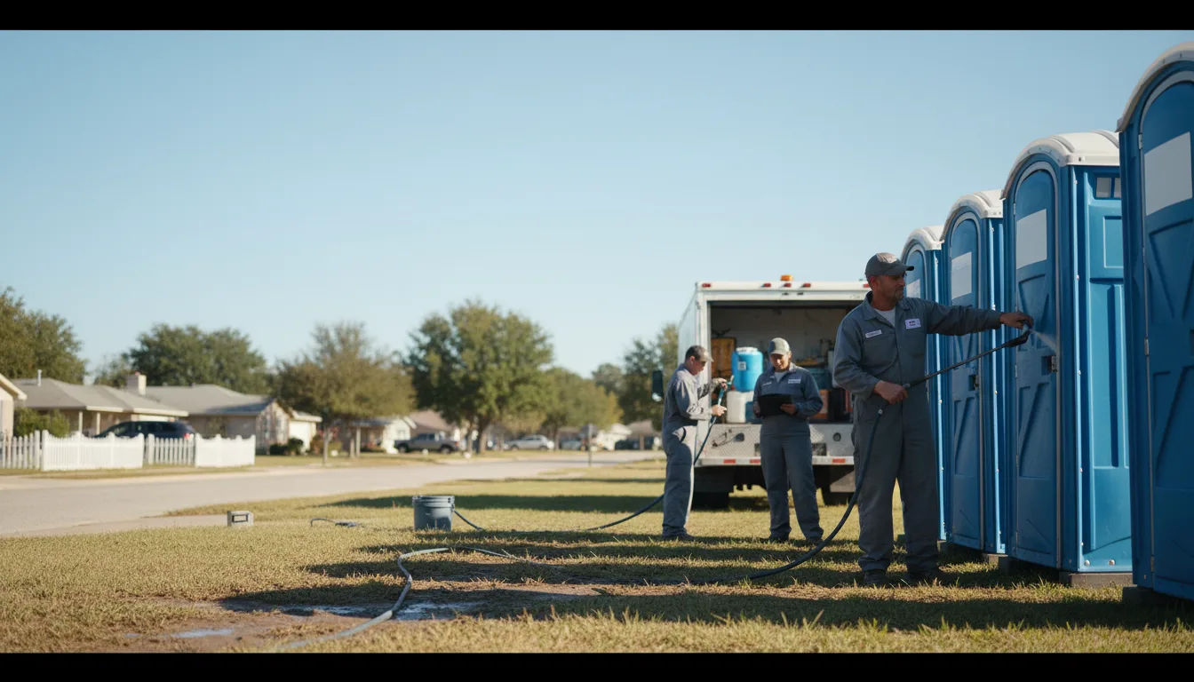 Long-Term Portable Toilet Rental in Bellamy, AL near me